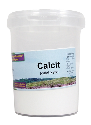 Van der Meer DIERENDROGIST CALCIT CALCIUMCITRAAT 250 GR