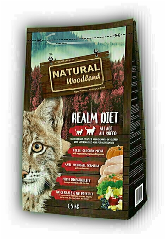 Van der Meer NATURAL WOODLAND REALM DIET 1,5 KG