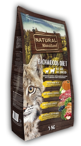 Van der Meer NATURAL WOODLAND CAT / KITTEN BACKWOODS DIET 5 KG