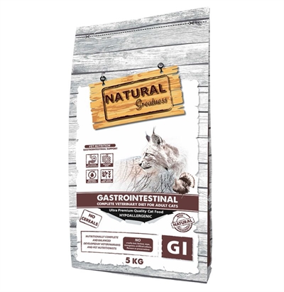 Van der Meer NATURAL GREATNESS VETERINARY DIET CAT GASTROINTESTINAL COMPLETE 5 KG