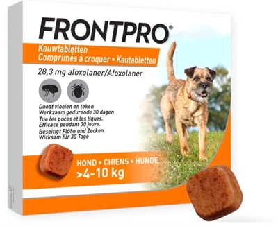 Van der Meer FRONTLINE FRONTPRO KAUWTABLETTEN M 3 TBL