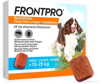 Van der Meer FRONTLINE FRONTPRO KAUWTABLETTEN L 3 TBL