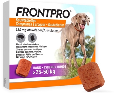 Van der Meer FRONTLINE FRONTPRO KAUWTABLETTEN XL 3 TBL