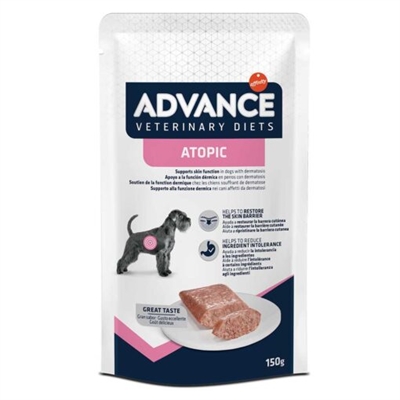 Van der Meer ADVANCE VETERINARY DIET DOG ATOPIC 8X150 GR