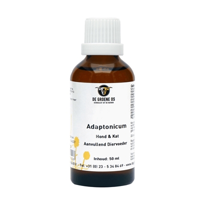 Van der Meer DE GROENE OS ADAPTONICUM HOND / KAT 50 ML
