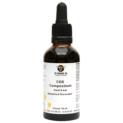 Van der Meer DE GROENE OS COX COMPOSITUM HOND / KAT 50 ML
