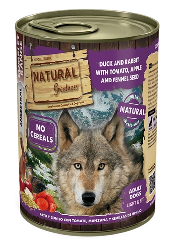 Van der Meer NATURAL GREATNESS DUCK / RABBIT / TOMATO / APPLE / FENNEL SEEDS 400 GR