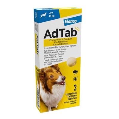 Van der Meer ADTAB KAUWTABLET HOND 22-45 KG 3 TBL
