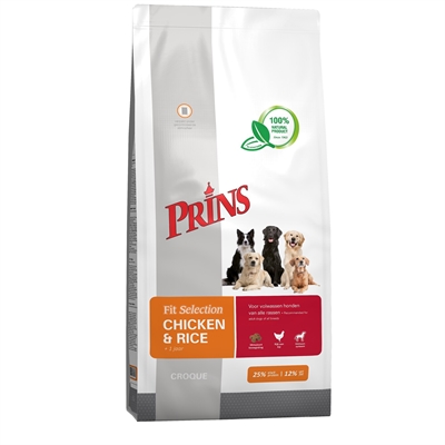 Van der Meer PRINS FIT SELECTION KIP / RIJST 14 KG
