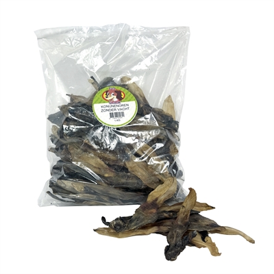 Van der Meer PETSNACK KONIJNENOREN ZONDER VACHT 1 KG