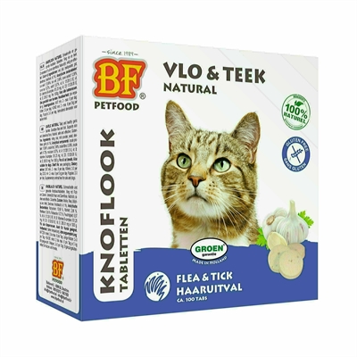 Van der Meer BIOFOOD KATTENSNOEPJES BIJ VLO NATUREL 100 ST