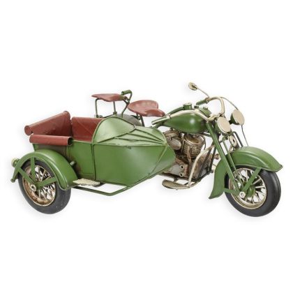 Baakman A TIN MODEL OF A MOTORCYCLE WITH SIDECAR