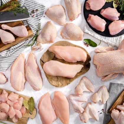Grutto Kip Pakket + Hele Kip Bio - 5,6 KG vlees - € 3,25 per maaltijd - Grutto