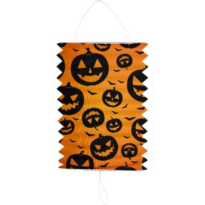 Merkloos Ronde lampion 16 x 22 cm pompoenen