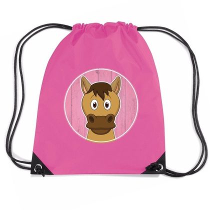 Bellatio Decorations Paarden rugtas / gymtas voor kinderen