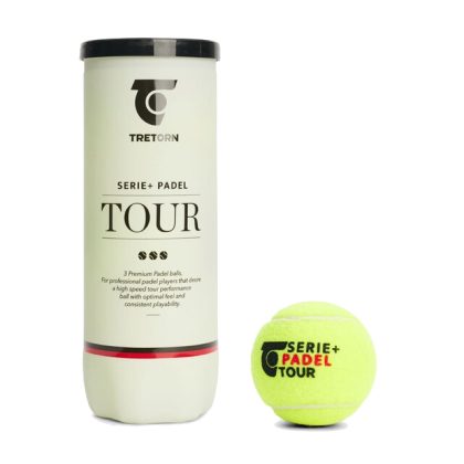 Tretorn Serie+ Padel Tour 3 Ballen Padelballen