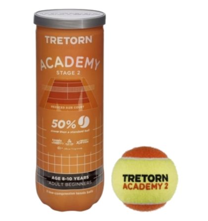 Tretorn Academy 3 Ballen Tennisballen
