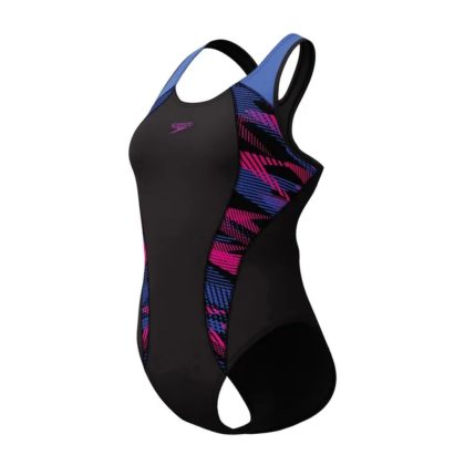 Speedo Eco+ Plastisol Laneback Badpak dames M/38