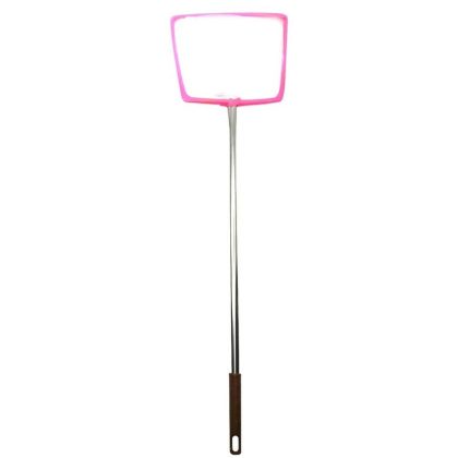 Gerimport Kinder visnet/schepnet 61 x 18 cm roze