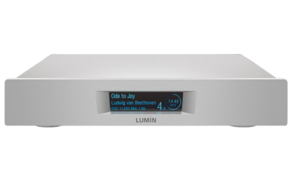 Lumin D3 muziekstreamer zilver