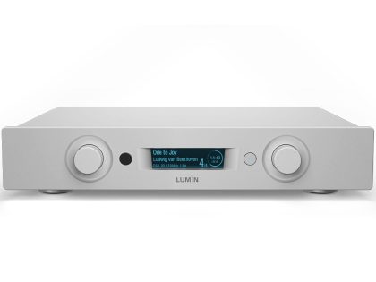 Lumin P1 Mini streaming DAC/ voorversterker zilver