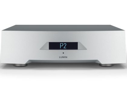 Lumin P2 DAC/ streamer/voorversterker zilver