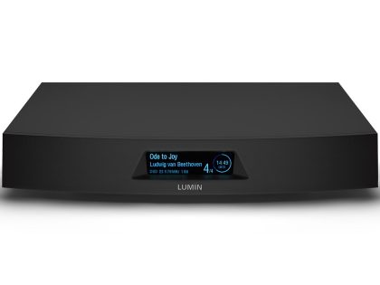 Lumin T3x muziekstreamer zwart