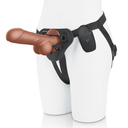 OEM Pegasus - Realistische Silicone Strap-On 20cm met Afstandsbediening