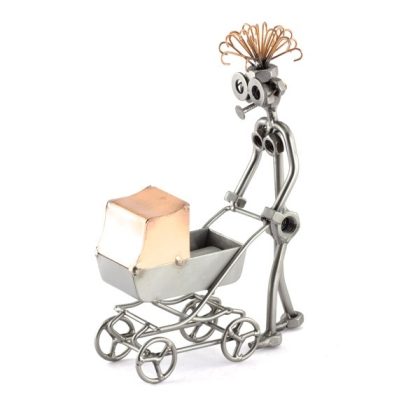 Steelman24 Vrouw met kinderwagen