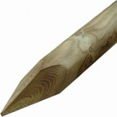 Intergard Rondhout gepunte palisade ø10x175cm