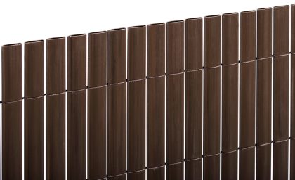 Intergard Tuinscherm PVC tuinafscheiding bruin 1x3m