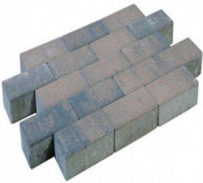 Intergard Betonklinkers dikformaat sierbestrating brons strak, 21x7x7cm, per m2