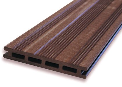 Intergard Vlonderplanken composiet WPC of HKC voor vlonders bruin 225cm