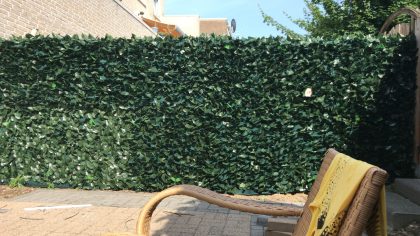Intergard Kunsthaag balkonscherm tuinscherm hedera klimop 100x300cm