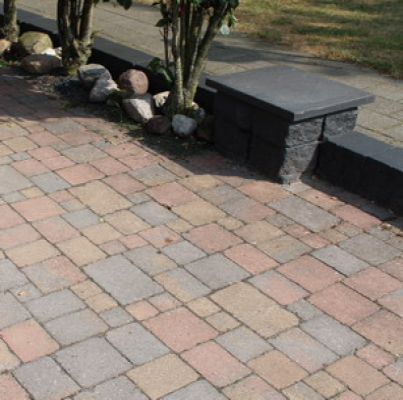 Intergard Trommelstenen of koppelstones oud bont 15x15x6cm (m2)