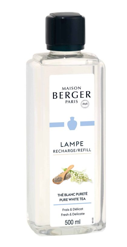 K-ook Maison Berger - parfum Pure White Tea - 500 ml - .
