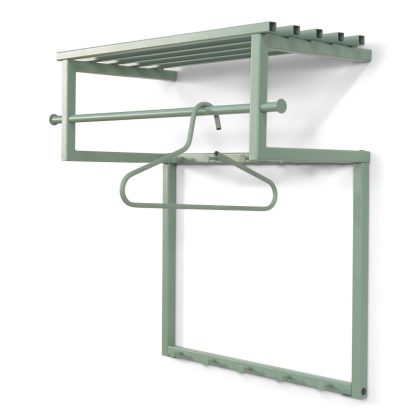 Spinder Design Rizzoli wandkapstok - dusty green