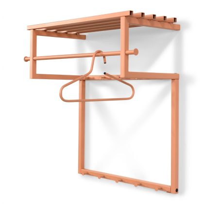 Spinder Design Rizzoli wandkapstok - clay terra