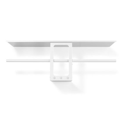 Spinder Design Luno Small 100 wandkapstok - wit