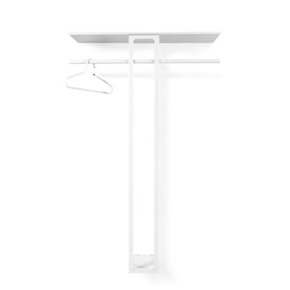 Spinder Design Luno Large 100 wandkapstok - wit