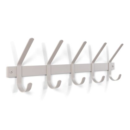 Spinder Design Dexter 5 wandkapstok - silky taupe