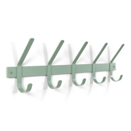 Spinder Design Dexter 5 wandkapstok - dusty green