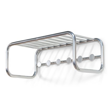 Spinder Design Retro wandkapstok - groovy chrome