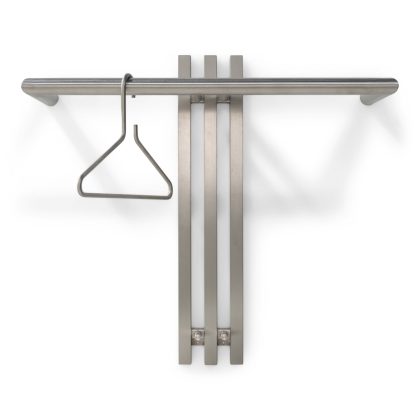 Spinder Design Senza 1 wandkapstok - RVS