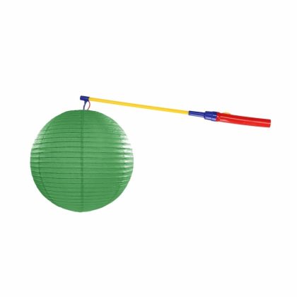 Shoppartners Lampionstokje met lampion groen 25 cm