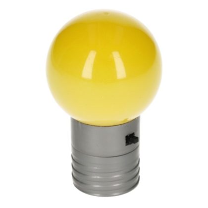 Merkloos LED lamp magneten geel