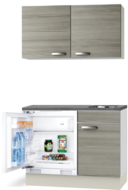 Keuken Kitchenette 100cm incl inbouw inbouw koelkast RAI-2251