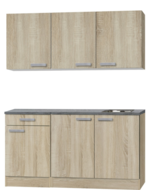Keukenblok 150cm Neapel houtnerf RAI-003