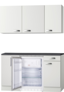 Keuken Kitchenette 120 CM incl koelkast en bovenkasten RAI-2258