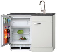 Keuken Kitchenette 100cm Lagos incl inbouw koelkast RAI-258